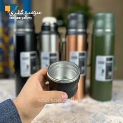 فلاسک کوهنوردی GOOD VACUUM درب لیوانی