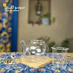 قوری تمام پیرکس 800 میلی لیتر با وارمر