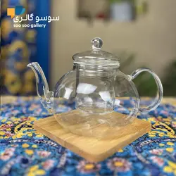 قوری تمام پیرکس 800 میلی لیتر با وارمر