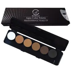 پالت ابرو ماسکات  mascot aqua color palette