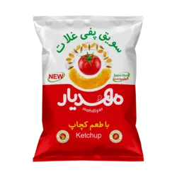 سويق پفي غلات كامل كچاپ مهديار