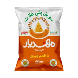 سويق پفي غلات كامل پنيري50گرمي مهديار