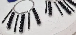 گوشواره استیل کریستال