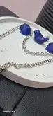 بند عینک زنجیر نقره ای