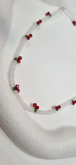 گردنبند منجوق گیلاس