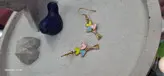گوشواره استیل بادکنک قلب فانتزی