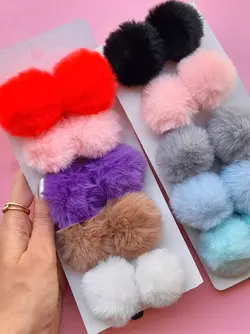 کش خز پوم پوم یک جفت