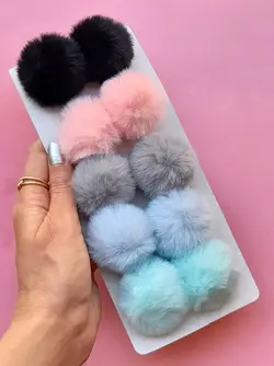 کش خز پوم پوم یک جفت