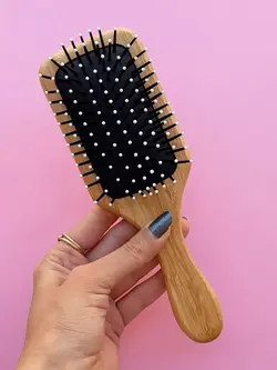 برس چوبی طرح دونات