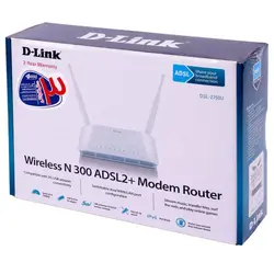 مودم روتر +ADSL2 دی لینک DSL-2750U