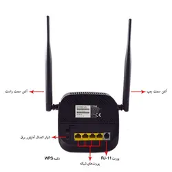 مودم روتر +ADSL2 دی لینک DSL-124