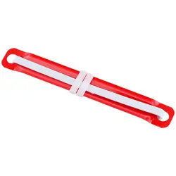 گیره پوشه پلاستیکی رنگی DL Office DL7208 80mm بسته 50 عددی