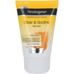 ماسک صورت زردچوبه نوتروژینا ا Neutrogena Sooting Clear Maske 50 ml