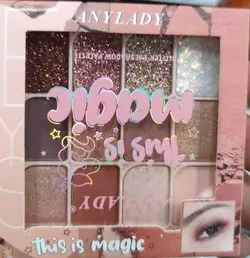 پالت سایه چشم 12 رنگ انی لیدی ANYLADY