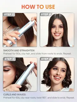 اتو مو مسافرتی شیگلم (travel buddy mini hair Straightener sheglam) - فروشگاه نیواسان
