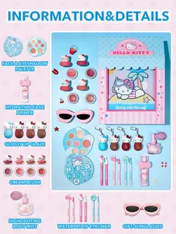 پک هلو کیتی شیگلم Sheglam-HELLO KITTY｜SHEGLAM FULL COLLECTION SET - فروشگاه نیواسان