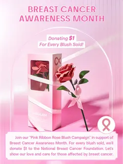 رژگونه گل رز شیگلم(Pink Ribbon Rose Blush sheglam) - فروشگاه نیواسان