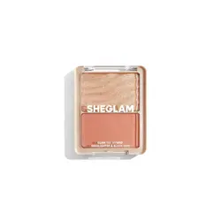 هایلایتر و رژگونه پودری شیگلم (Highlighter and blush sheglam) - فروشگاه نیواسان