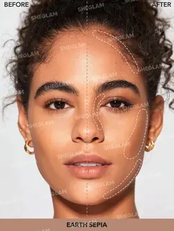 کانتور اِستیکی شیگلم (GLOWIN' UP SKIN ' DEFINE STICK CONTOUR SHEGLAM) - فروشگاه نیواسان