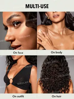 هایلایتر بدن، مو و صورت شیگلم (GO GO GLOW HIGHLIGHTING Body Mist SHEGLAM) - فروشگاه نیواسان