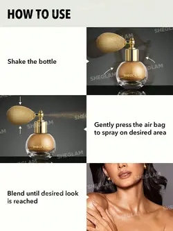 هایلایتر بدن، مو و صورت شیگلم (GO GO GLOW HIGHLIGHTING Body Mist SHEGLAM) - فروشگاه نیواسان
