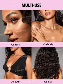 هایلایتر بدن، مو و صورت شیگلم (GO GO GLOW HIGHLIGHTING Body Mist SHEGLAM) - فروشگاه نیواسان