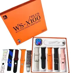 ساعت هوشمند شرکت FereFit مدل  WS-X100 plus همراه 7 بند و ایرپاد پرو ا فلاح نت