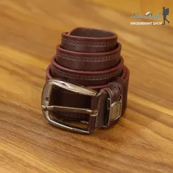 کمربند چرم تبریز کد 04