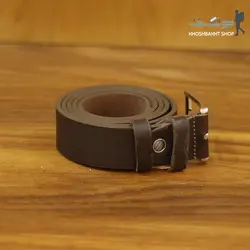 کمربند چرم تبریز کد 03