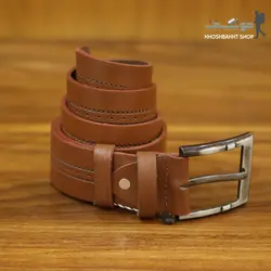 کمربند چرم تبریز کد 01