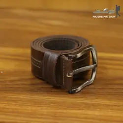 کمربند چرم تبریز کد 01