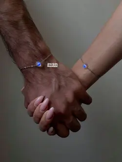 ست دستبند مون استون استیل کد31