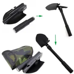 بیلچه تاشو کوهنوردی چندکاره