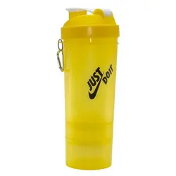 قمقمه ورزشی و شیکر بدنسازی 3 تکه