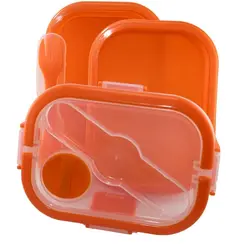 ست ظروف غذای دو طبقه سیلیکونی تاشو Foldable