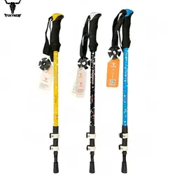 عصای کوهنوردی آلومینیومی کله گاوی