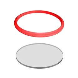 طلق شیشه ای یدک چراغ قوه