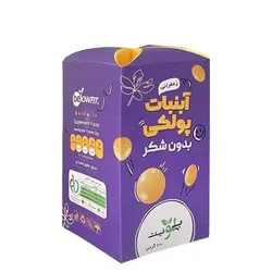 آبنبات پولکی بدون شکر(3طعم)
