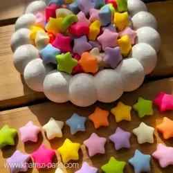 پیکسل سرامیکی ستاره آبنباتی (10 عددی)