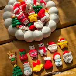 پیکسل سرامیکی کریسمسی (10 عددی)