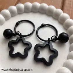 جاکلیدی ستاره و زنگوله دار مشکی