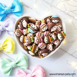 پیکسل مخلوط سر دخترک (10 عددی)