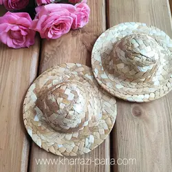کلاه حصیری 10 سانتی