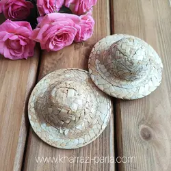 کلاه حصیری 8 سانتی