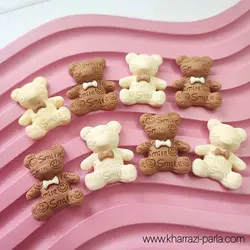 پیکسل تدی طرح smile (2 عددی)