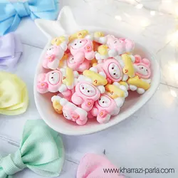 پیکسل خرگوش با حلقه شنا (5 عددی)