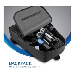 تلسکوپ طبیعت گردی AOMEKIE مدل 36050BG به همراه کوله پشتی - فروشگاه کامیرو