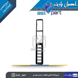 قاب کلید شیشه بالابر مشکی چپ قدیم پژو 405 و پارس کد 1585-اصیل پارت