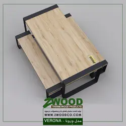 میز و نیمکت چوبی ورونا