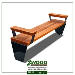 نیمکت چوبی ساده پولیا